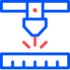 Laser engraving icon